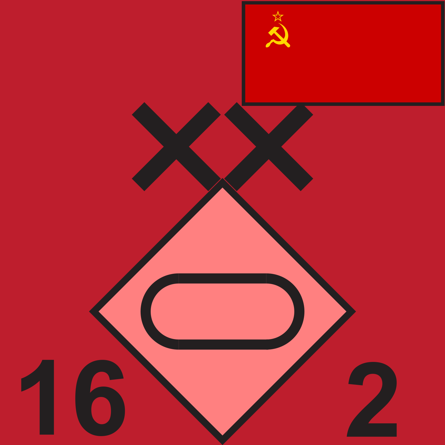 RED SOV 16 TD 1989